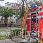 incendio scuola muzii strada parco