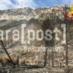 incendio morrone vigili fuoco